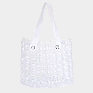 Inflatable Clear Bubble Tote Bag ~ Summer Beach